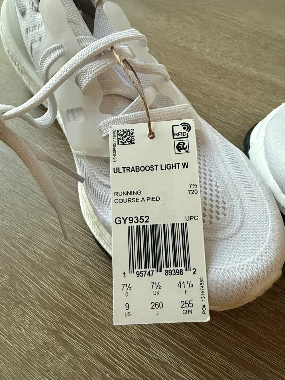 NWT adidas Ultraboost Light Running Shoes | W9 M8